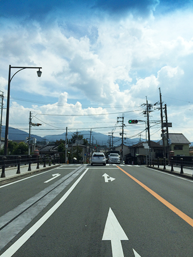 富田林駅方面から当院までの写真1